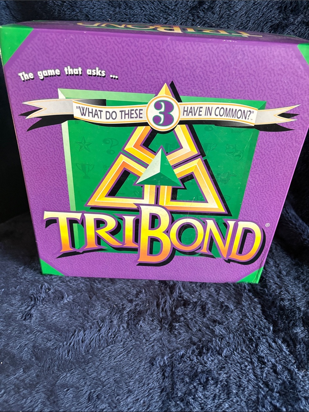 TriBond Party Game - Purple & Green Edition